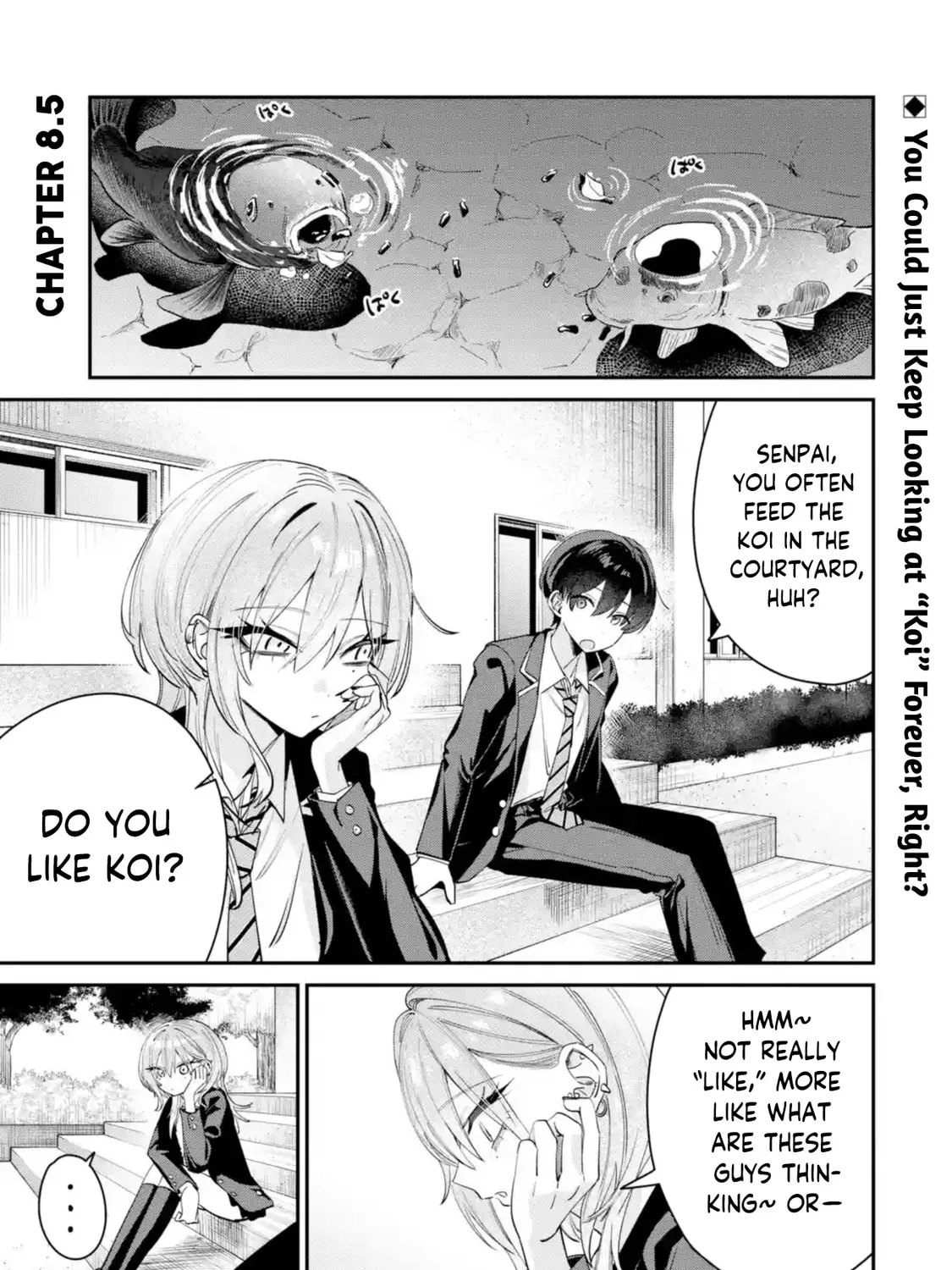 Haimiya-Senpai is Scary But Cute - Chapter 8.5 - Page 1