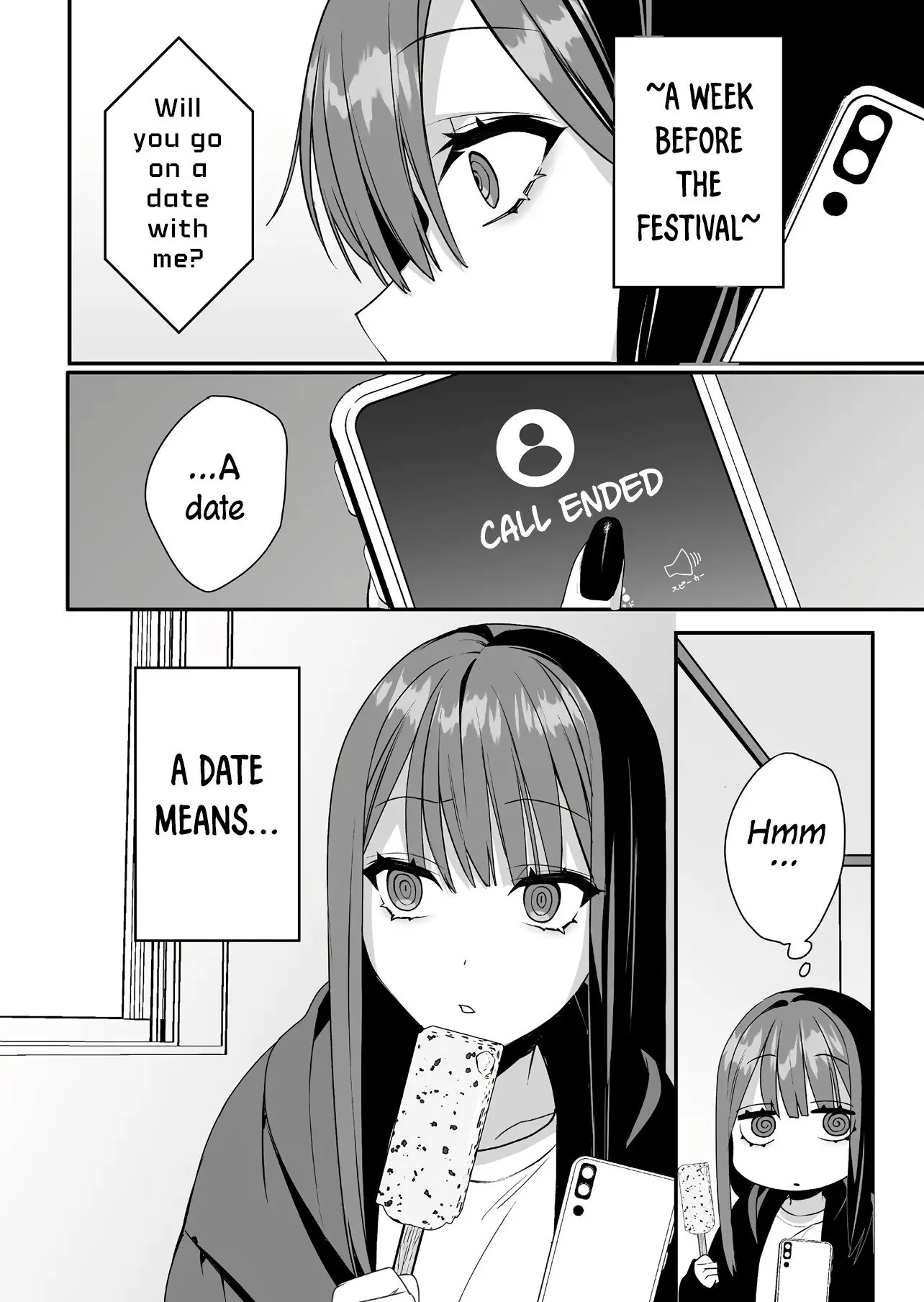 Jirai Nandesuka? Chihara-san - Chapter 41 - Page 1