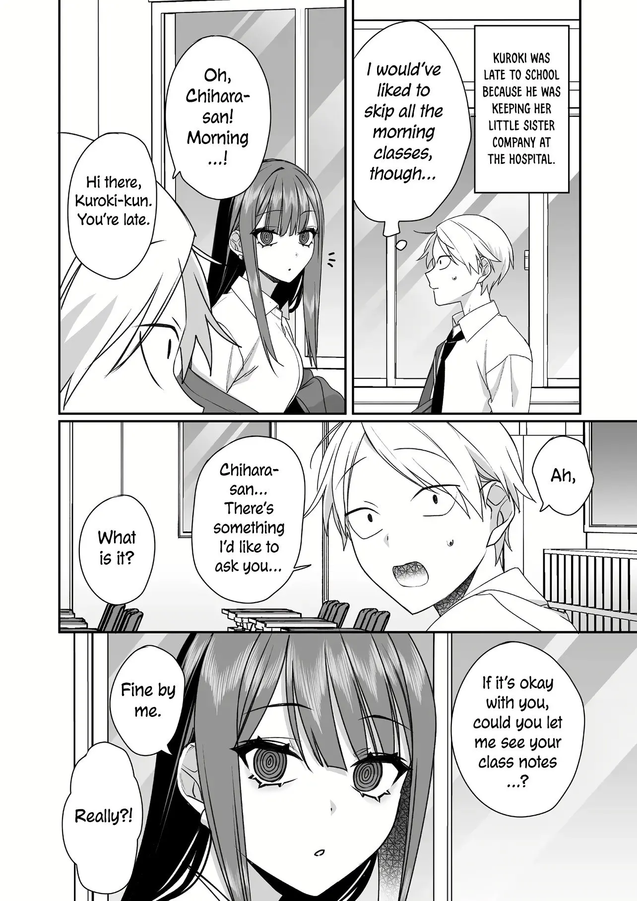 Jirai Nandesuka? Chihara-san - Chapter 52 - Page 1