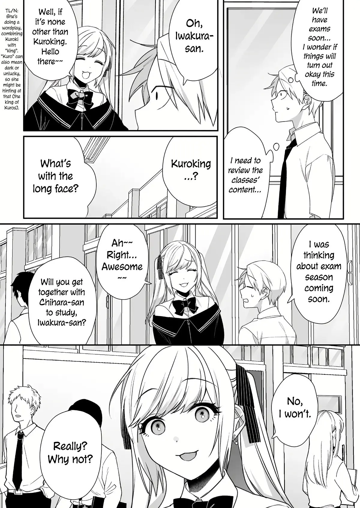 Jirai Nandesuka? Chihara-san - Chapter 55 - Page 1