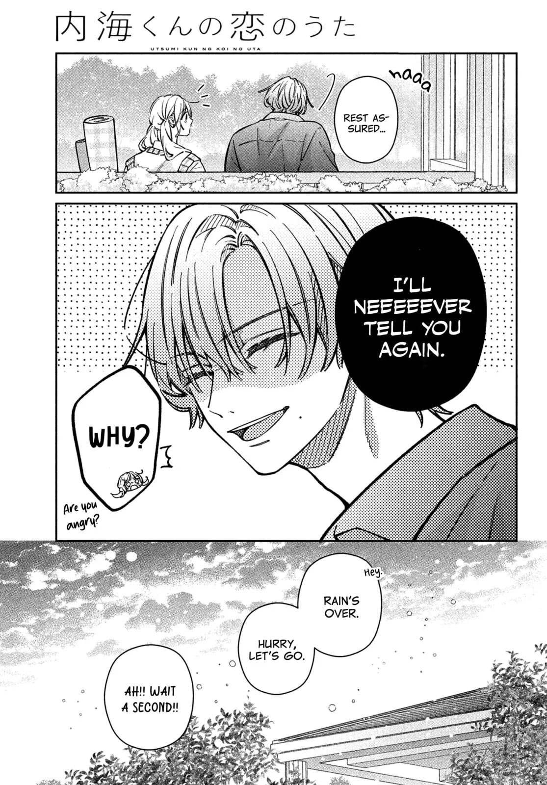Utsumi-kun no Koi no Uta - Chapter 18 - Page 38