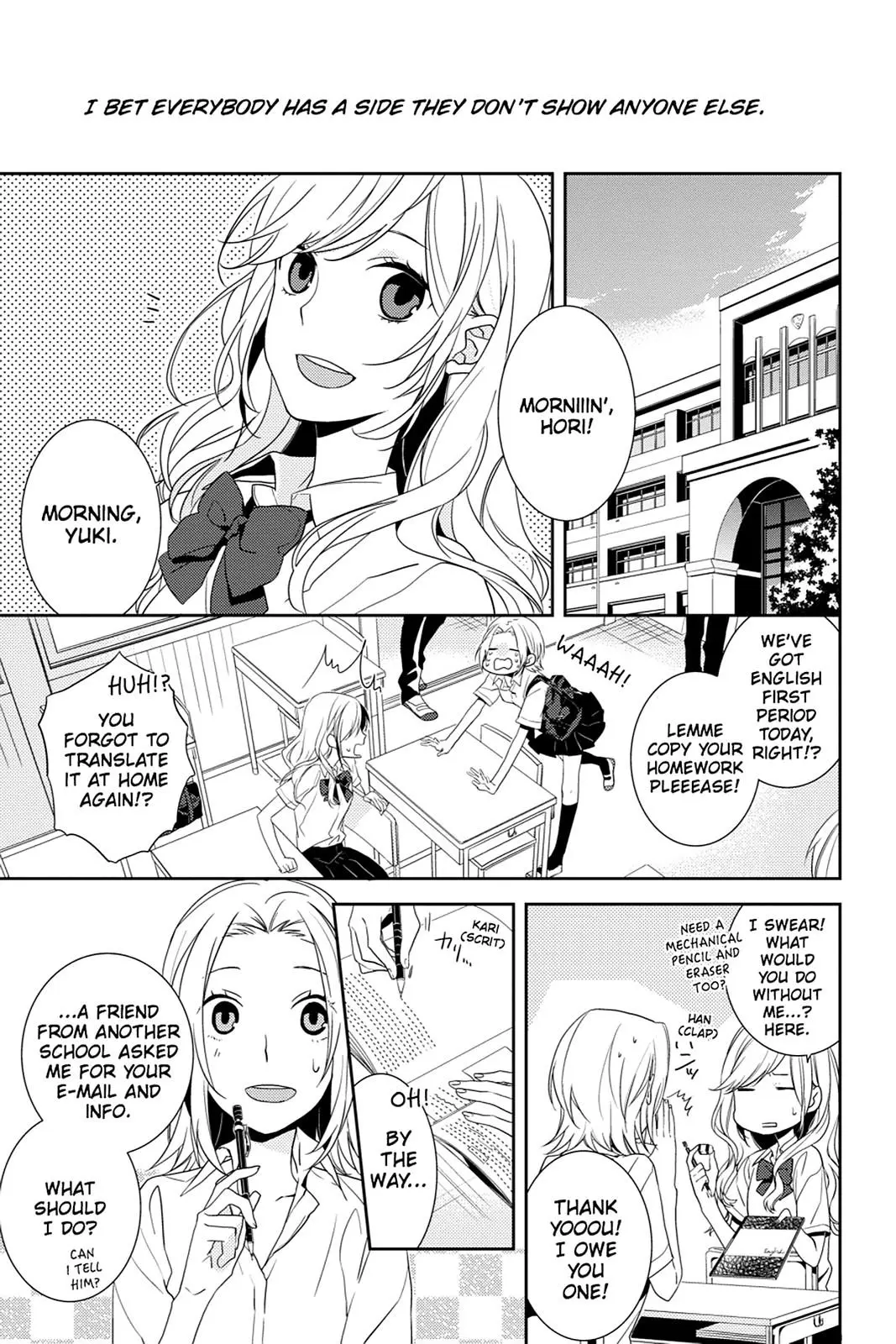 Horimiya - Chapter 1 - Page 5