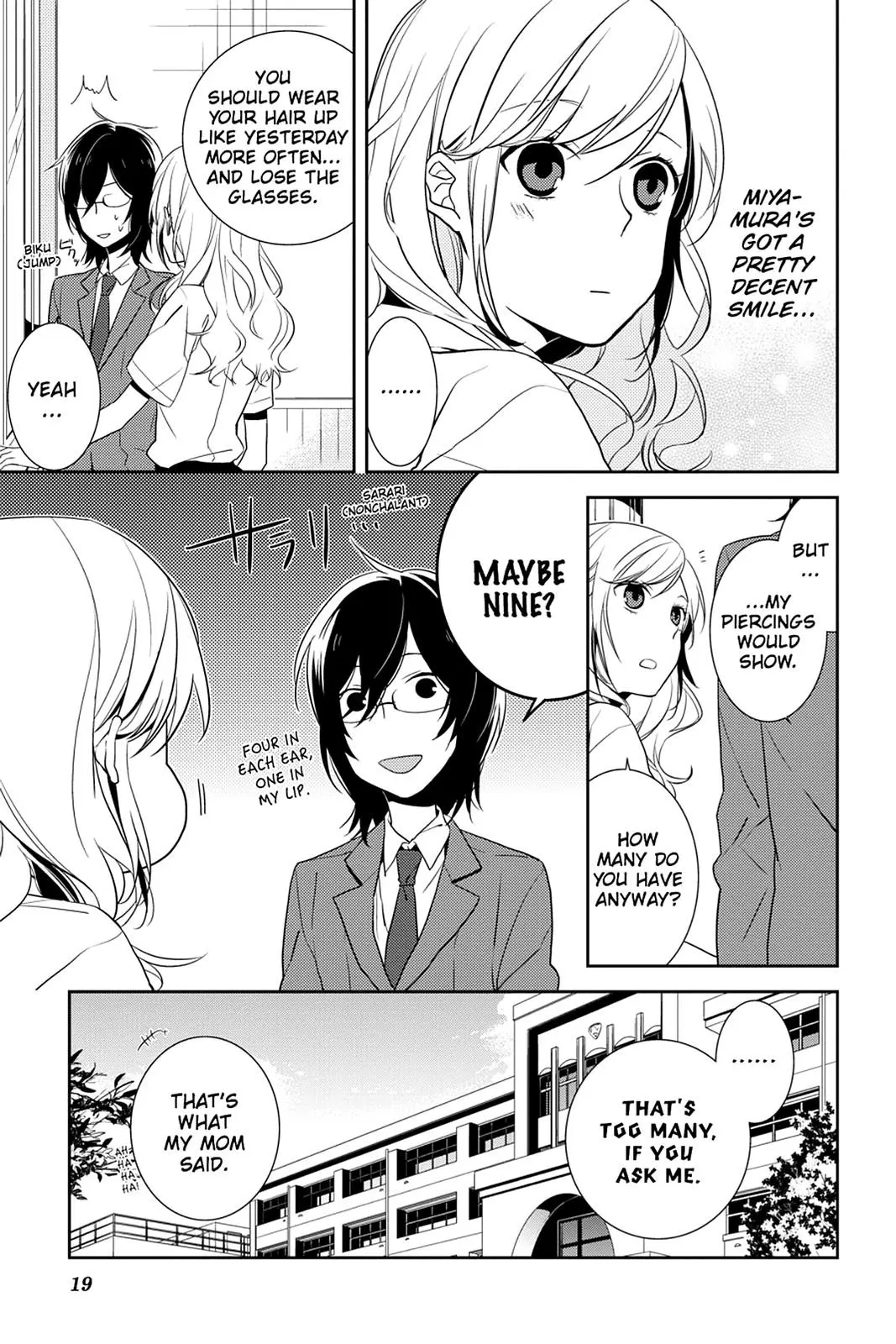 Horimiya - Chapter 1 - Page 19