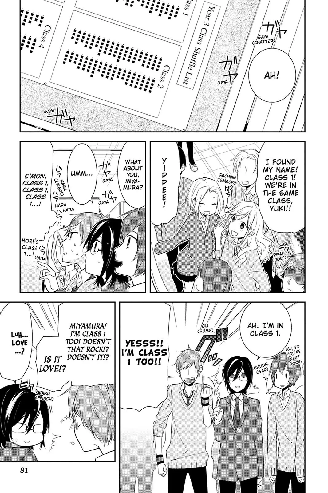 Horimiya - Chapter 10 - Page 1