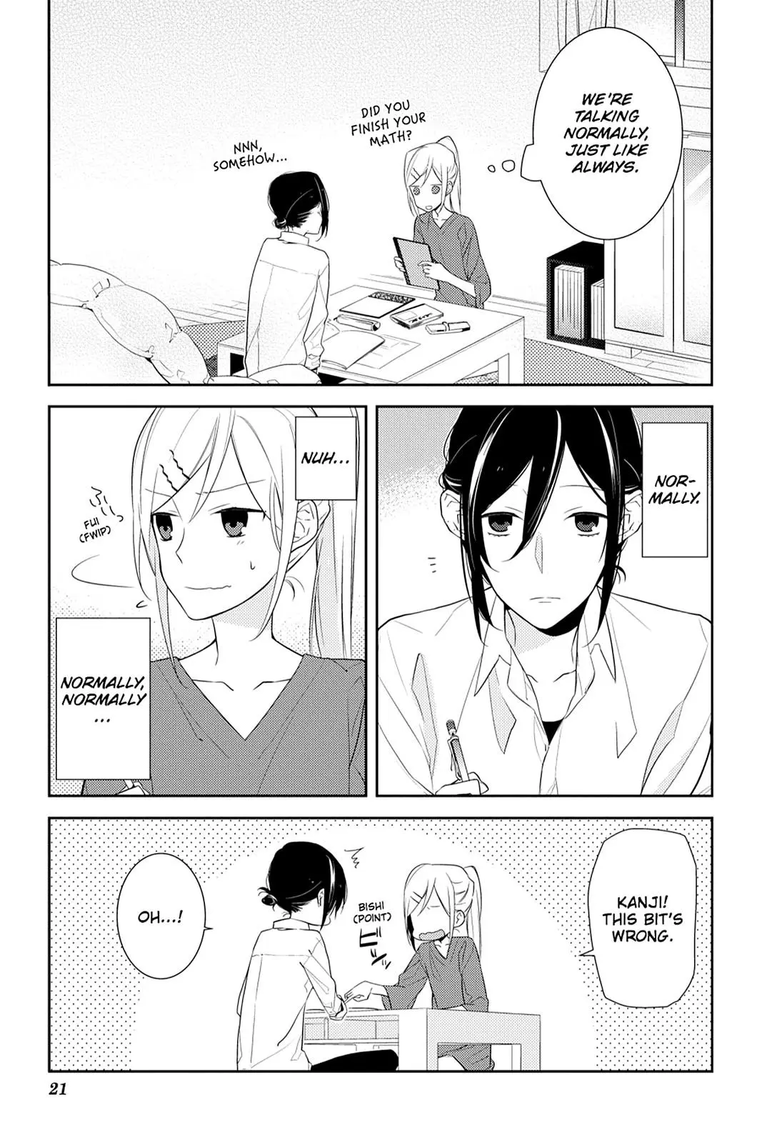 Horimiya - Chapter 14 - Page 21