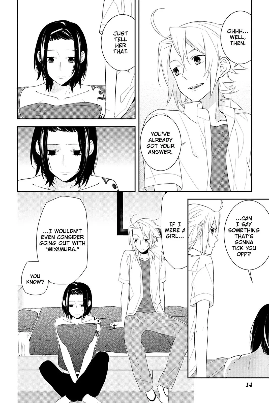 Horimiya - Chapter 21 - Page 14