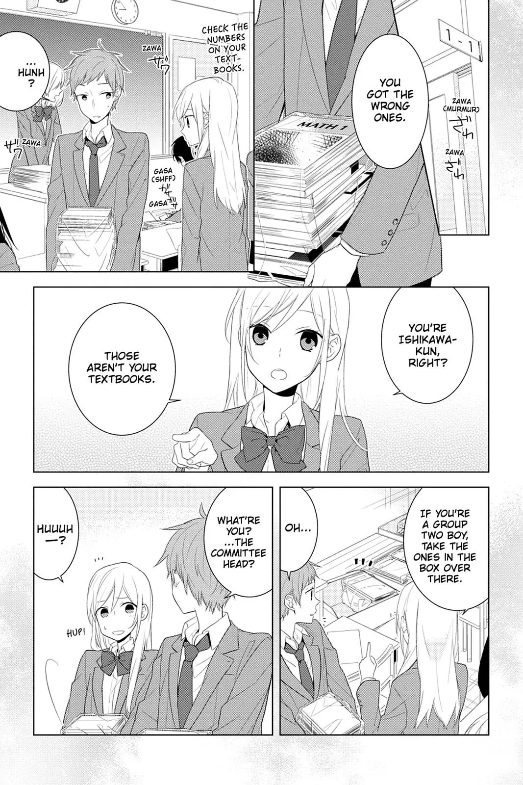 Horimiya - Chapter 24 - Page 1