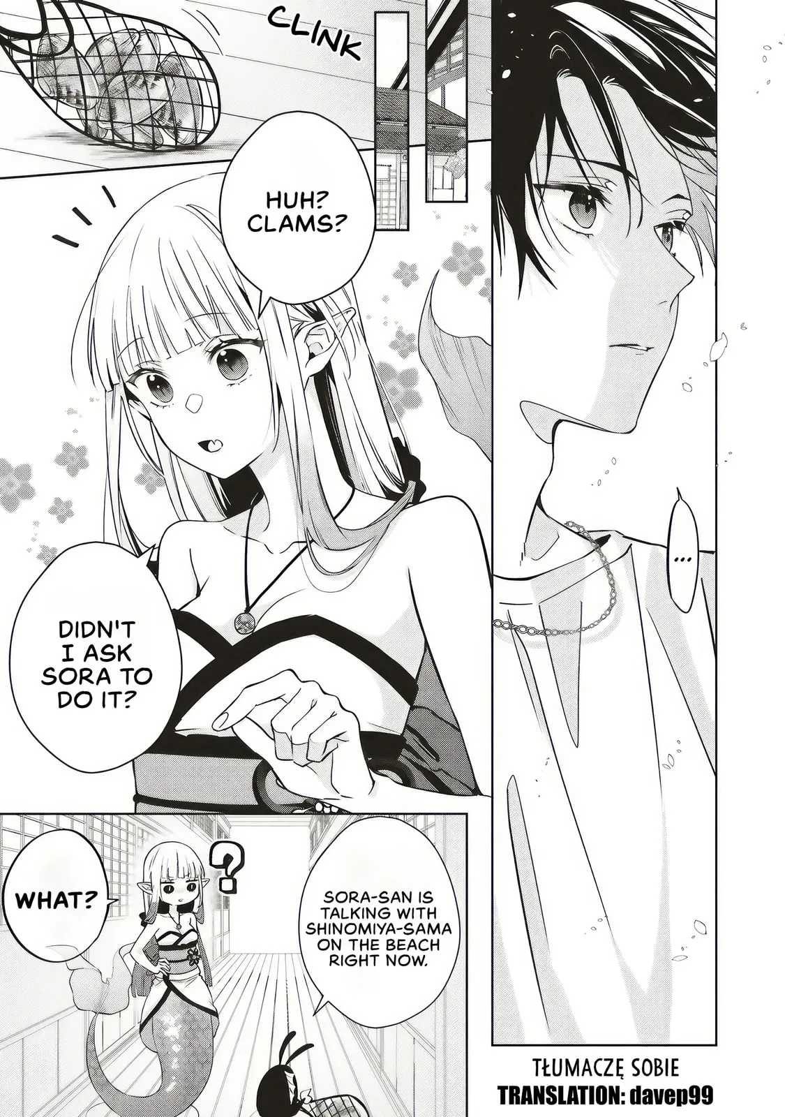 Akinai Ningyo to Soku no Hatsukoi - Chapter 2.3 - Page 1