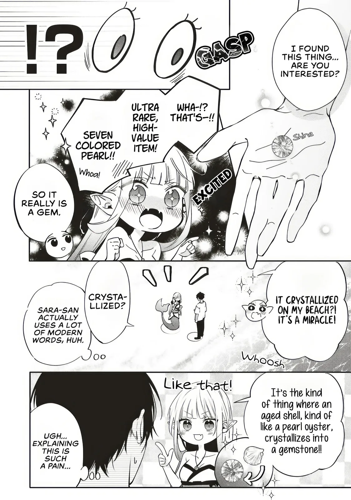 Akinai Ningyo to Soku no Hatsukoi - Chapter 2.4 - Page 4