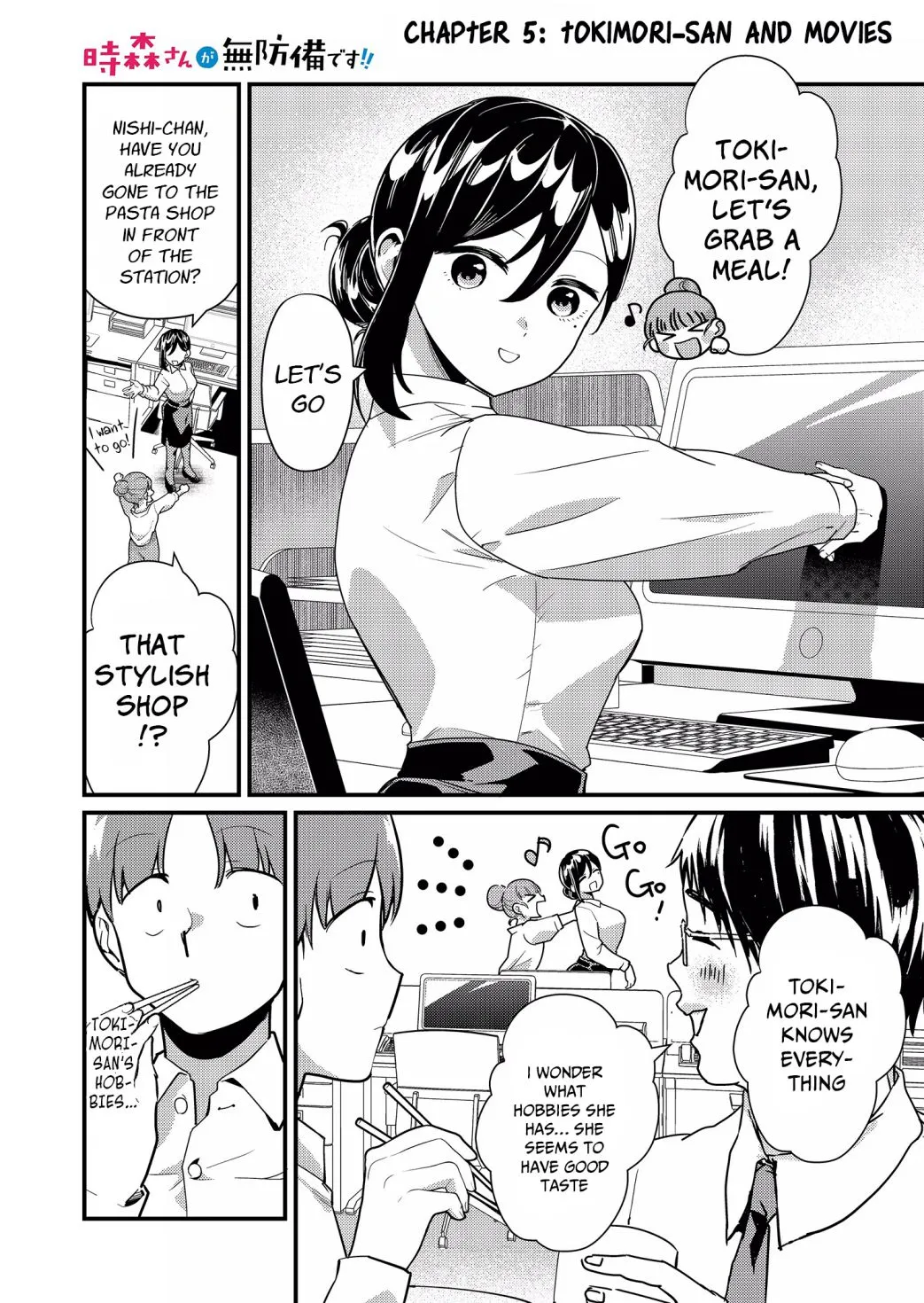 Tokimori-san Is Completely Defenseless!! - Chapter 5 - Page 1
