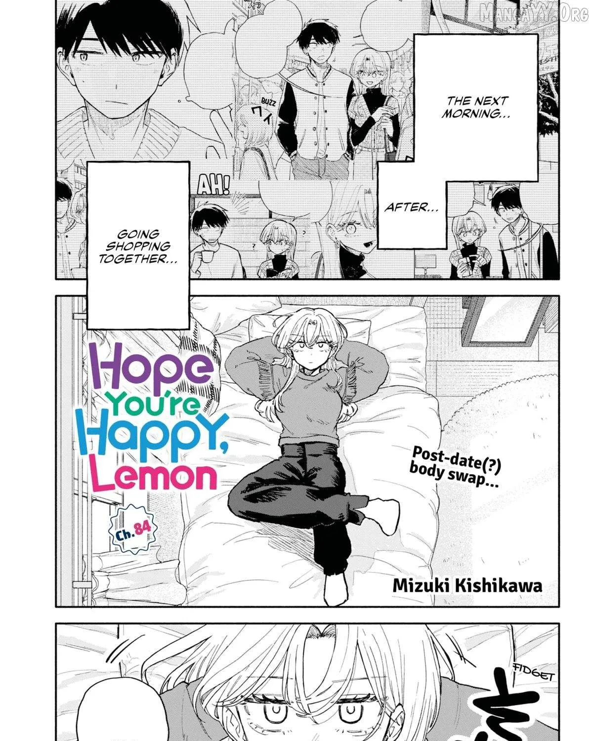 Hope You're Happy, Lemon - Chapter 84 - Page 1