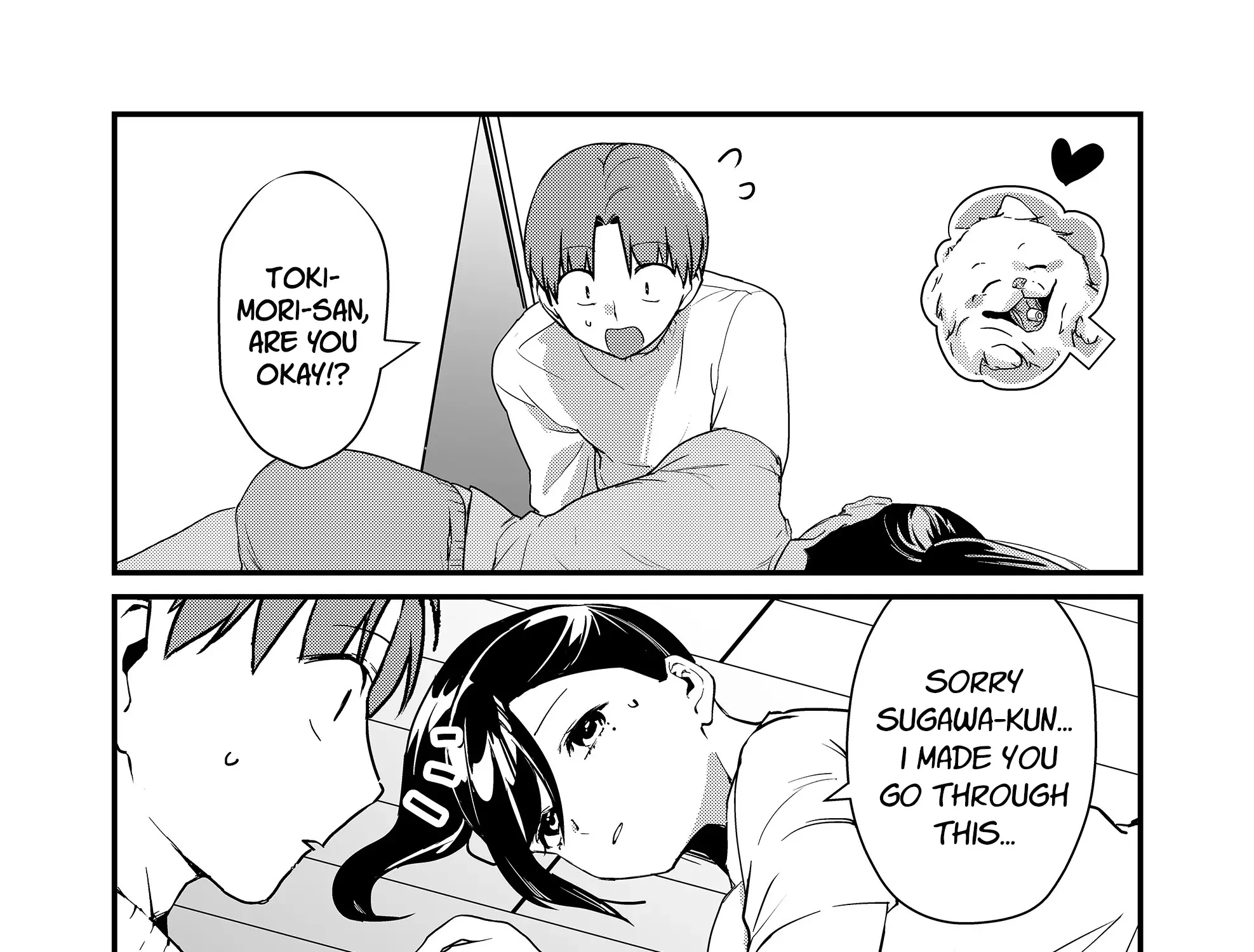 Tokimori-san Is Completely Defenseless!! - Chapter 26 - Page 17