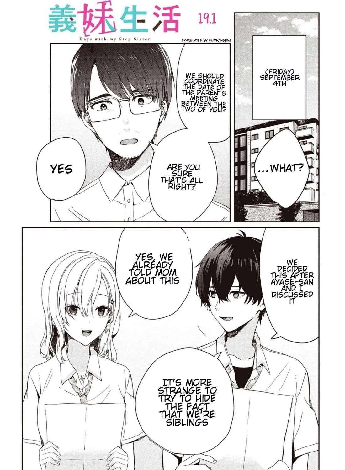 Days with My Stepsister - Chapter 19.1 - Page 1