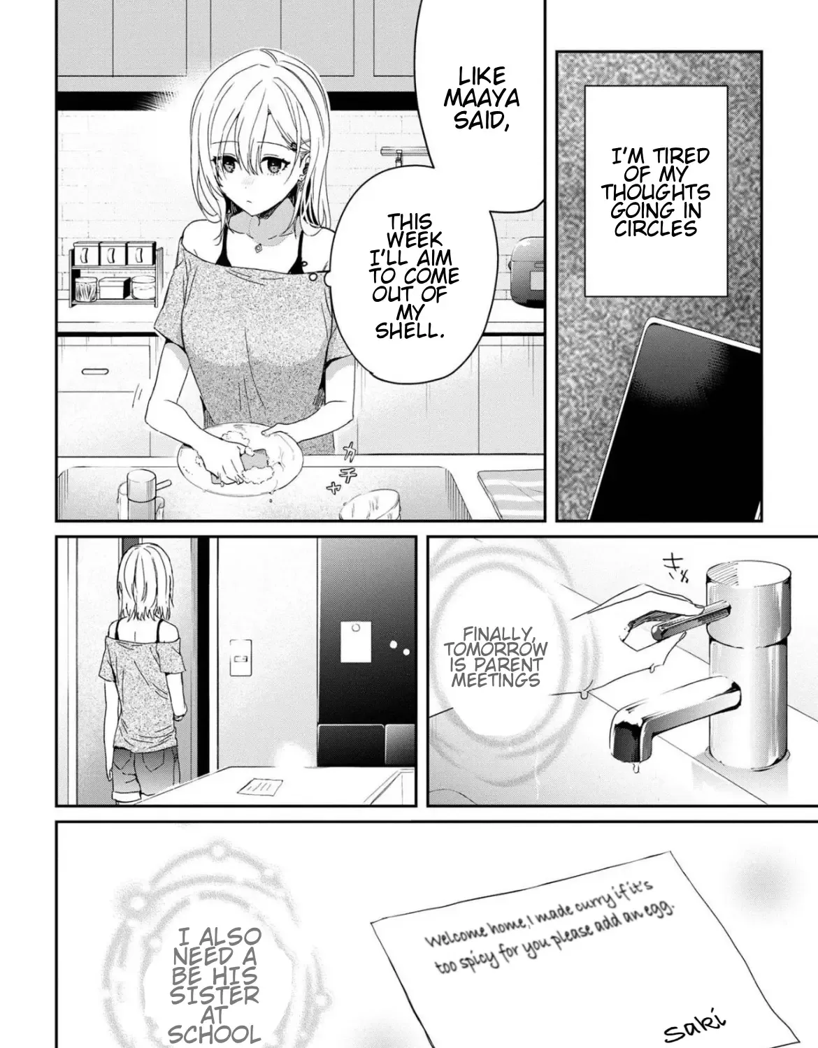 Days with My Stepsister - Chapter 20.1 - Page 19