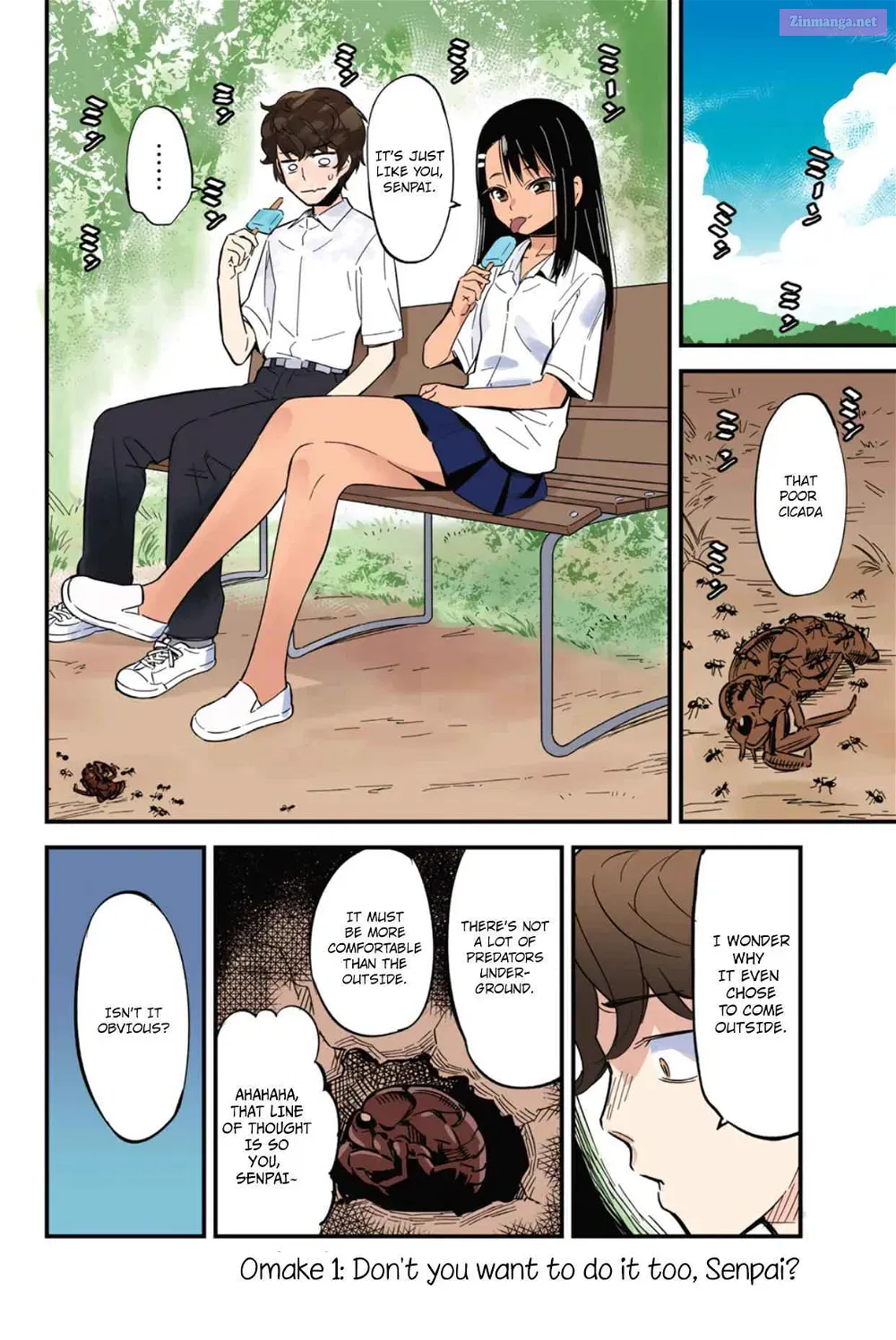 Don't Toy With Me, Miss Nagatoro! - Chapter 14.3 - Page 1