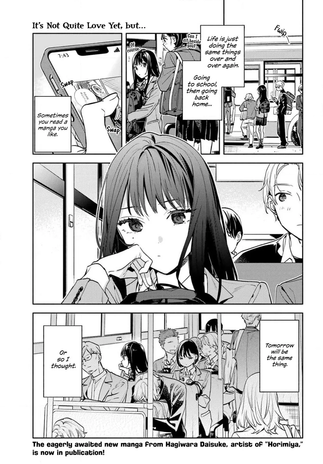 It’s Not Quite Love Yet, but… - Chapter 1 - Page 1