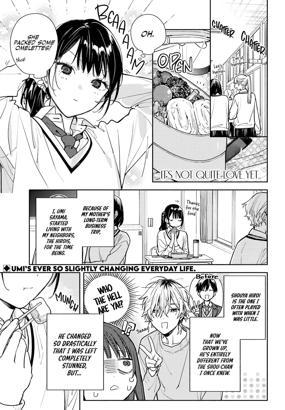 It’s Not Quite Love Yet, but… - Chapter 2 - Page 2