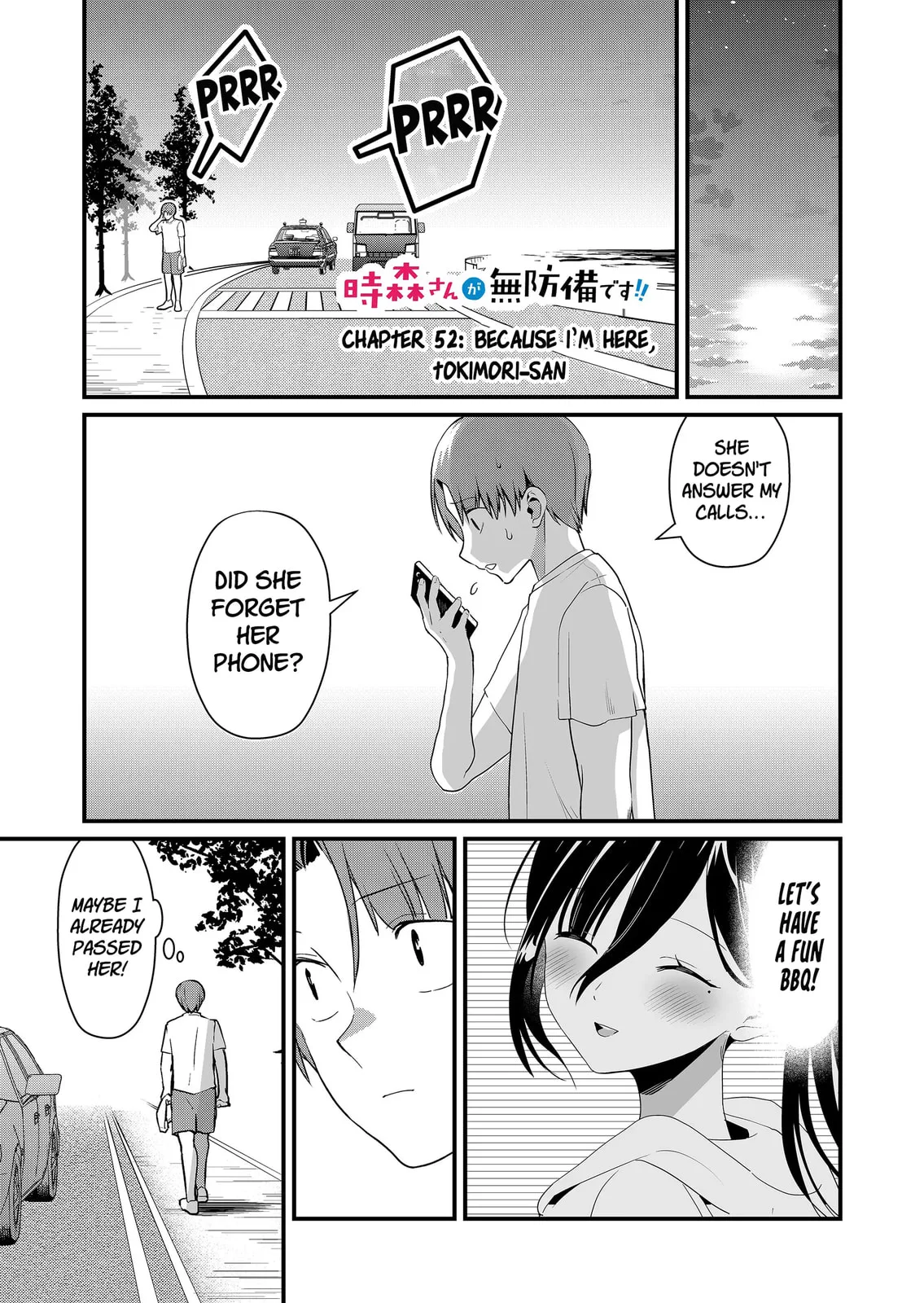 Tokimori-san Is Completely Defenseless!! - Chapter 52 - Page 1