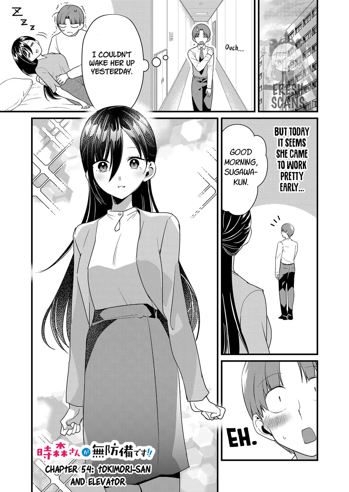 Tokimori-san Is Completely Defenseless!! - Chapter 54 - Page 1
