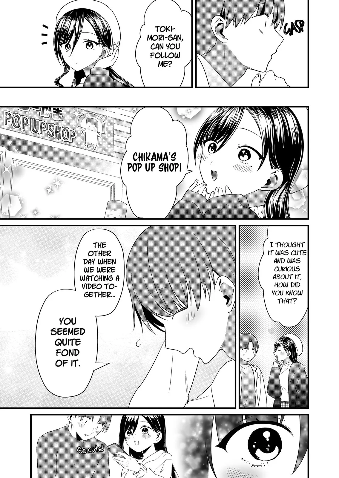Tokimori-san Is Completely Defenseless!! - Chapter 59 - Page 7