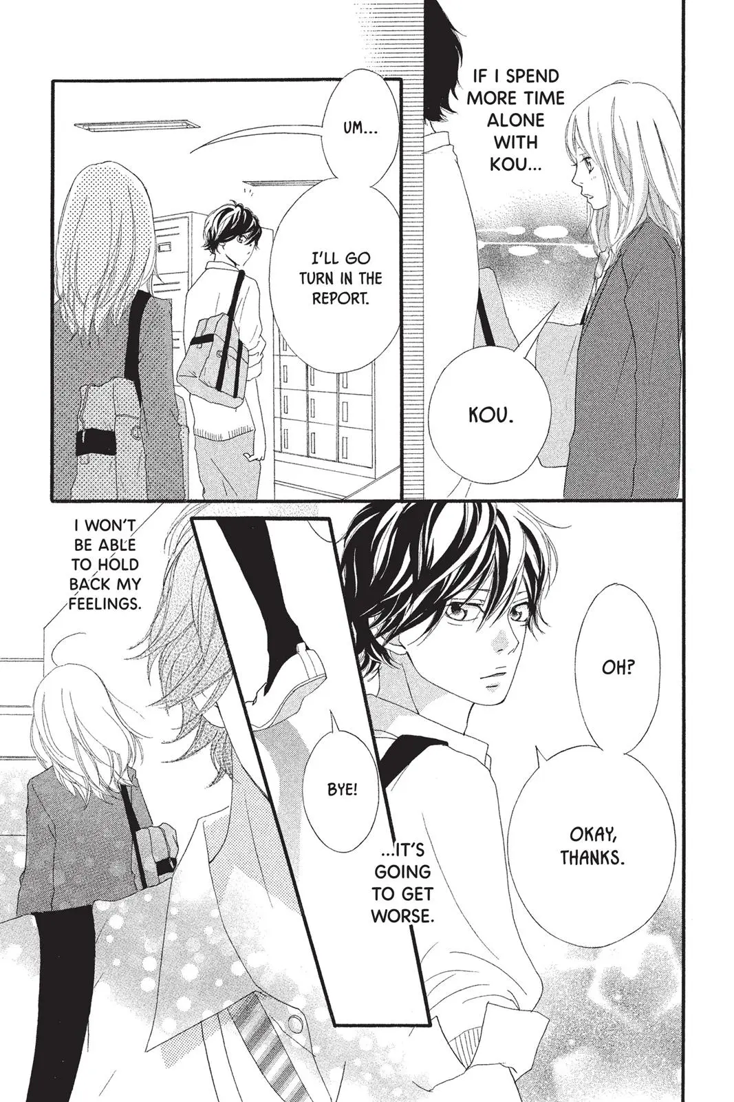 Ao Haru Ride - Chapter 8 - Page 33