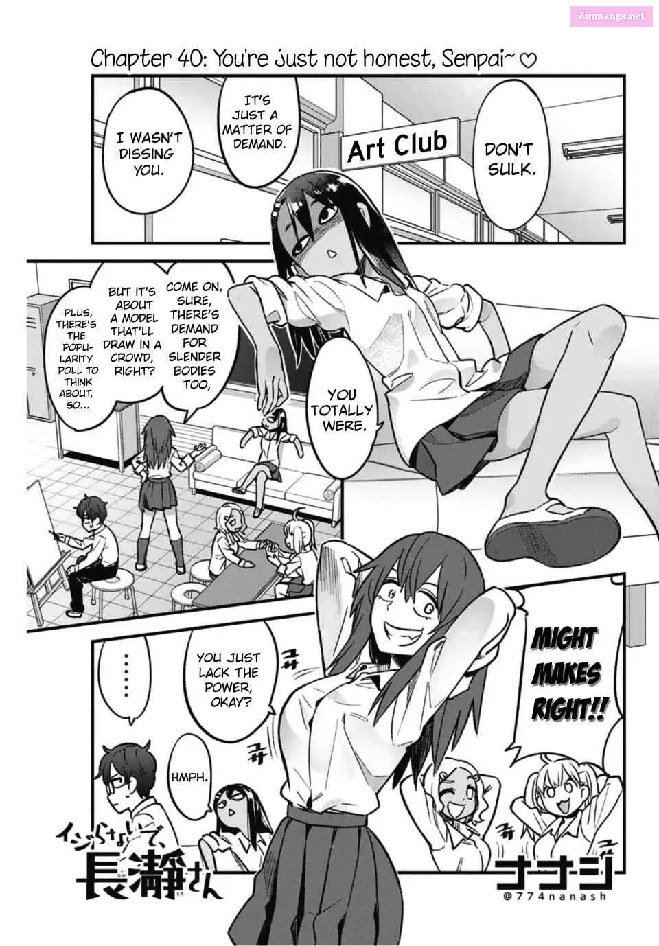 Don't Toy With Me, Miss Nagatoro! - Chapter 40 - Page 1