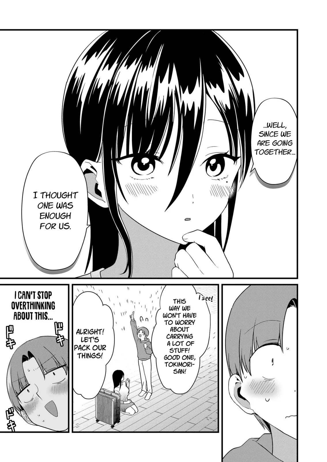 Tokimori-san Is Completely Defenseless!! - Chapter 61 - Page 3