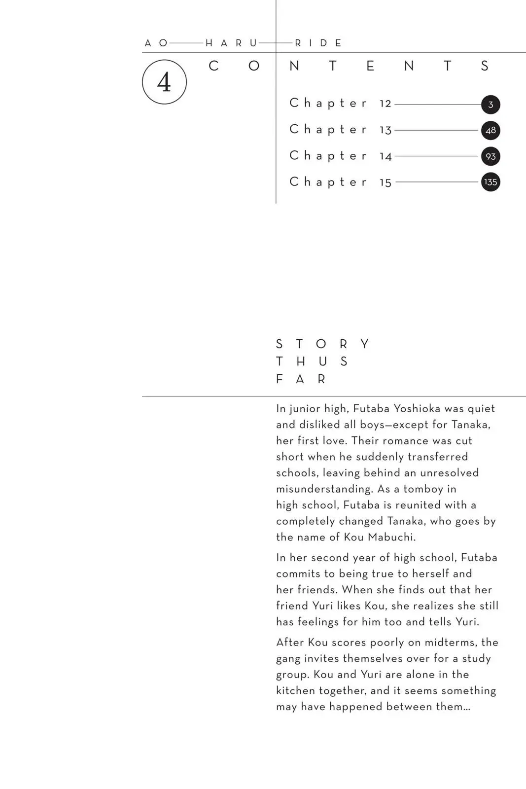 Ao Haru Ride - Chapter 12 - Page 2