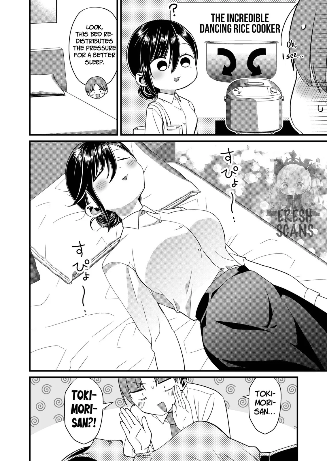 Tokimori-san Is Completely Defenseless!! - Chapter 73 - Page 8