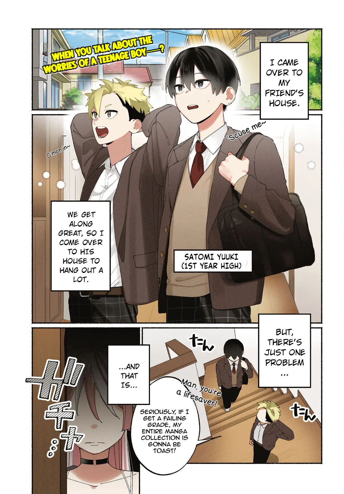My Friend's Sister Is Scary but Nice - Chapter 1 - Page 1