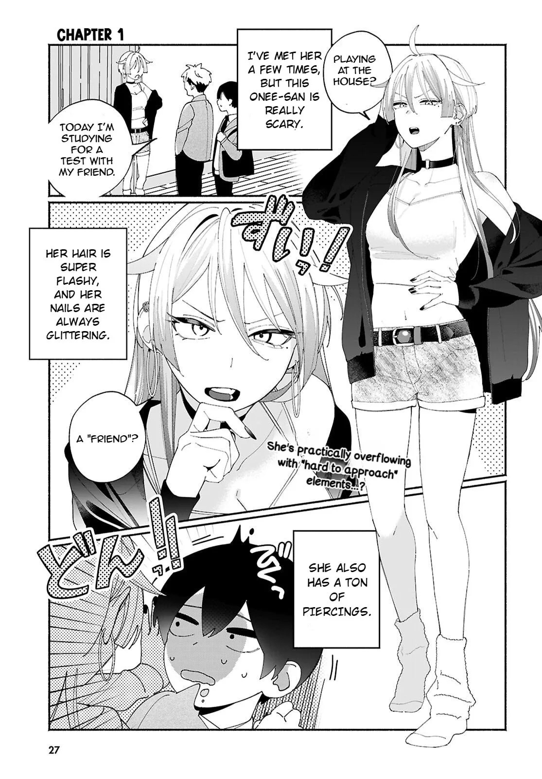 My Friend's Sister Is Scary but Nice - Chapter 1 - Page 3