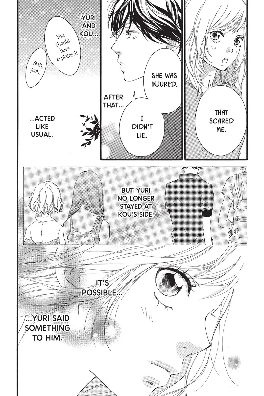 Ao Haru Ride - Chapter 15 - Page 30