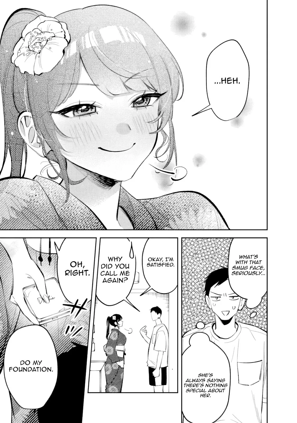 Living together with the queen from my high school days who was arrogant, surprisingly isn't that uncomfortable - Chapter 28 - Page 5