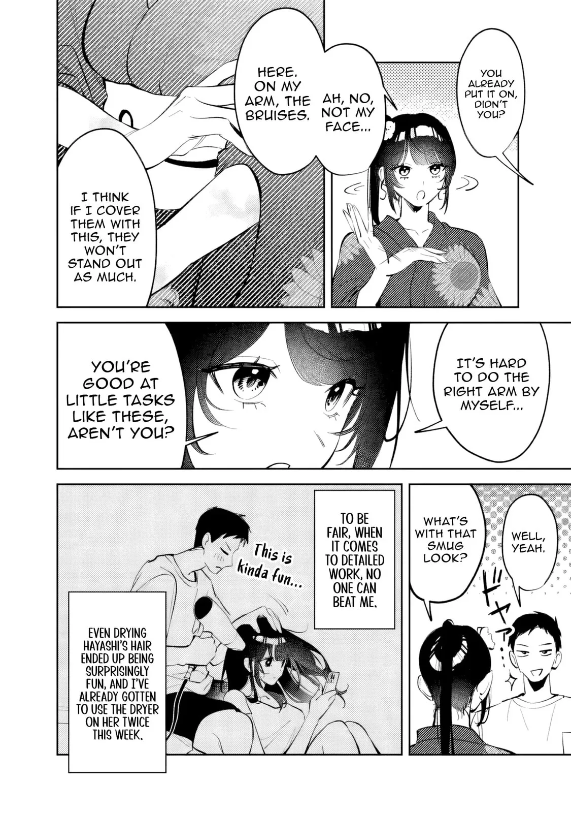 Living together with the queen from my high school days who was arrogant, surprisingly isn't that uncomfortable - Chapter 28 - Page 6