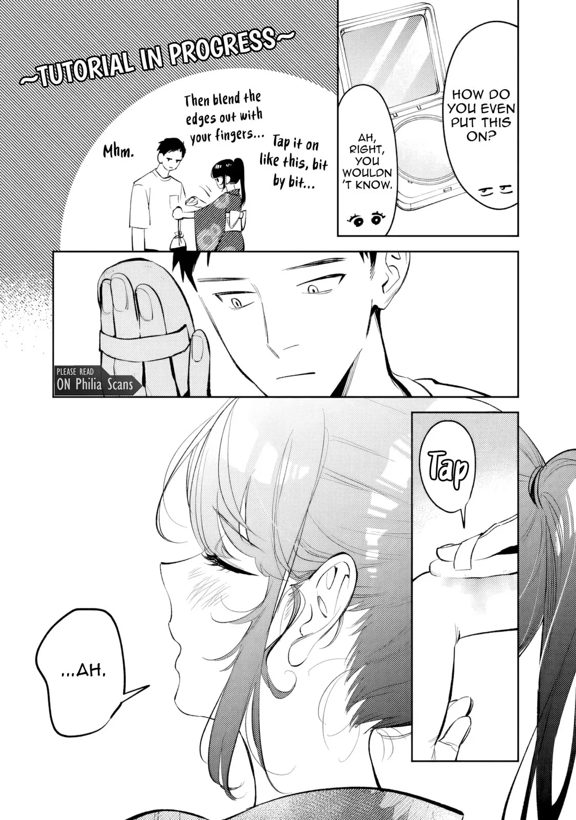 Living together with the queen from my high school days who was arrogant, surprisingly isn't that uncomfortable - Chapter 28 - Page 7
