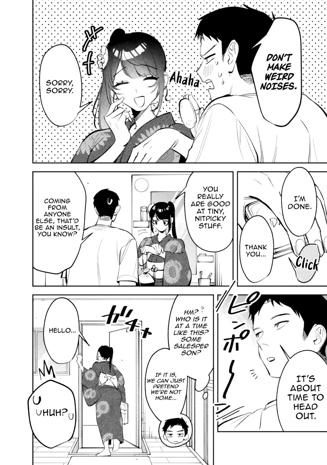 Living together with the queen from my high school days who was arrogant, surprisingly isn't that uncomfortable - Chapter 28 - Page 8