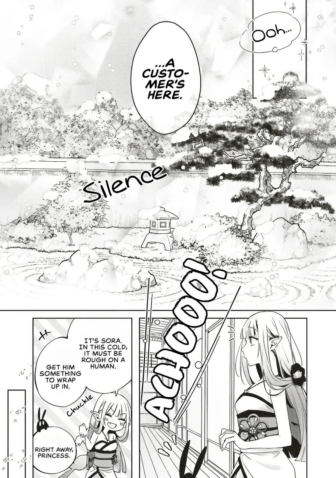 Akinai Ningyo to Soku no Hatsukoi - Chapter 3.1 - Page 7