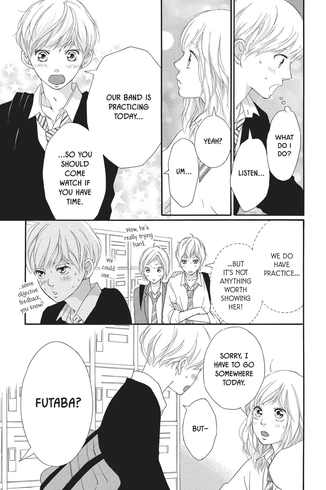 Ao Haru Ride - Chapter 25 - Page 9