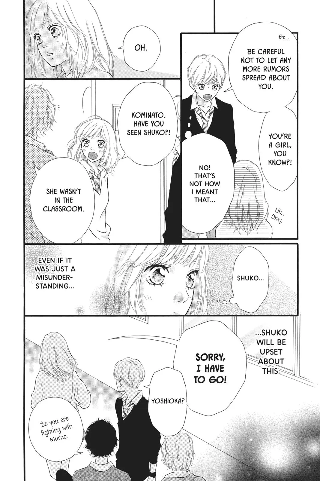 Ao Haru Ride - Chapter 26 - Page 30
