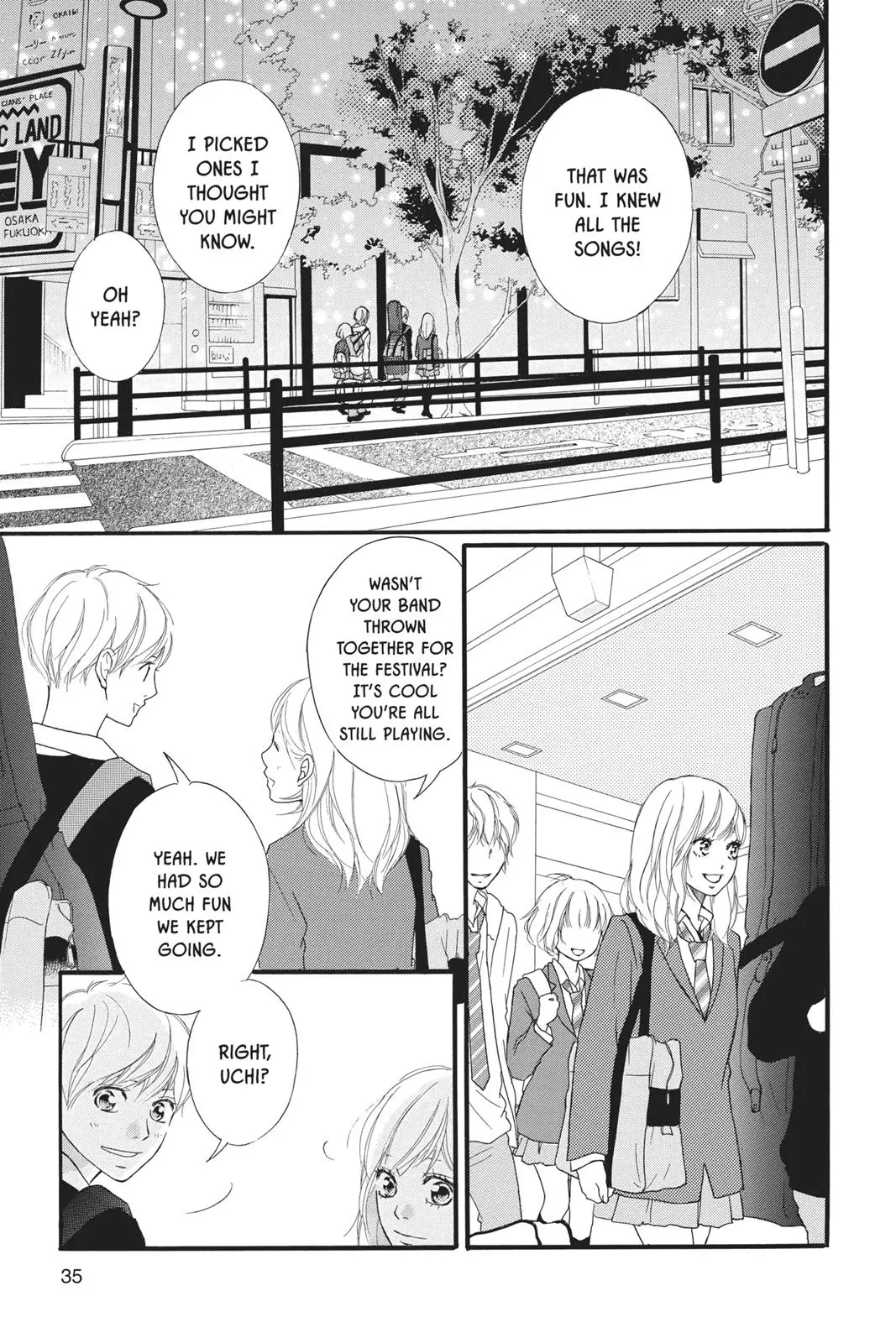 Ao Haru Ride - Chapter 28 - Page 32