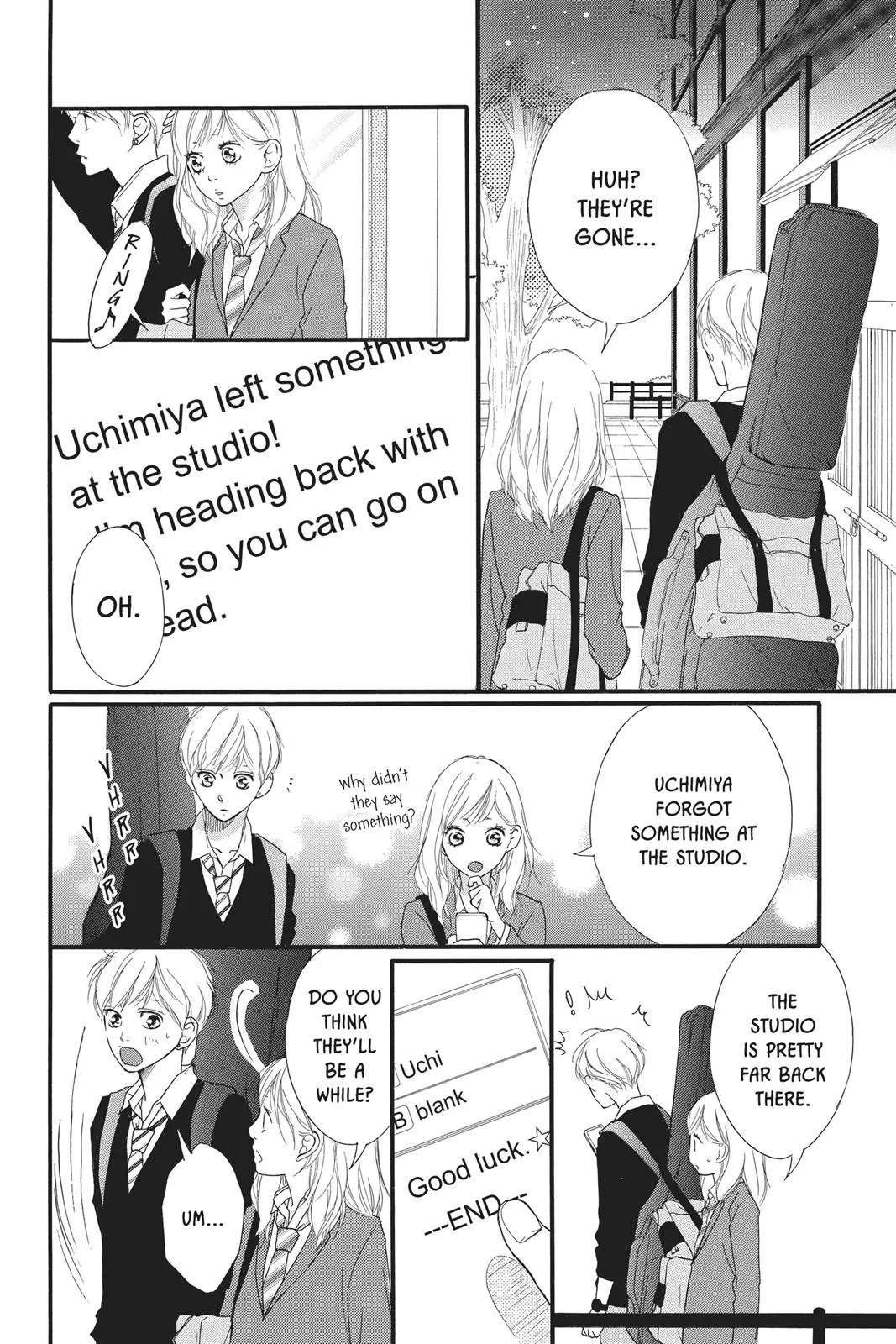 Ao Haru Ride - Chapter 28 - Page 33