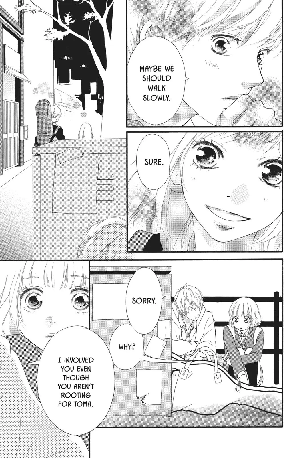Ao Haru Ride - Chapter 28 - Page 34