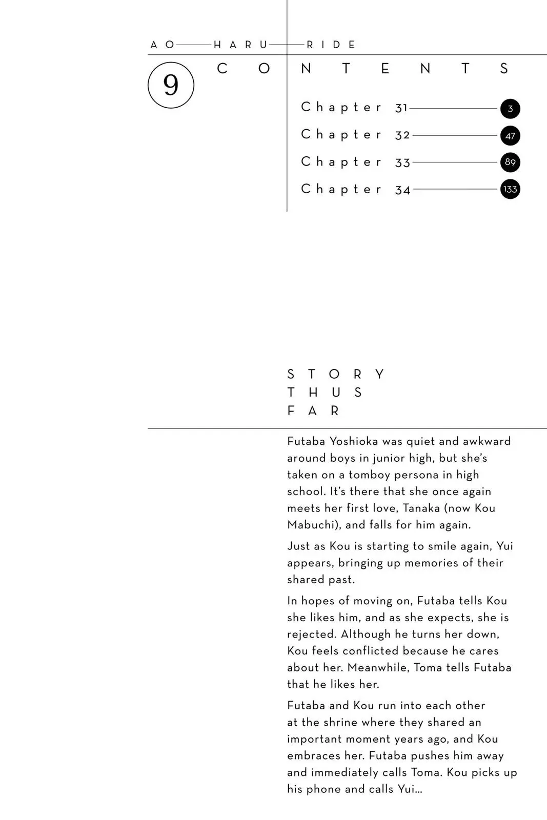 Ao Haru Ride - Chapter 31 - Page 2