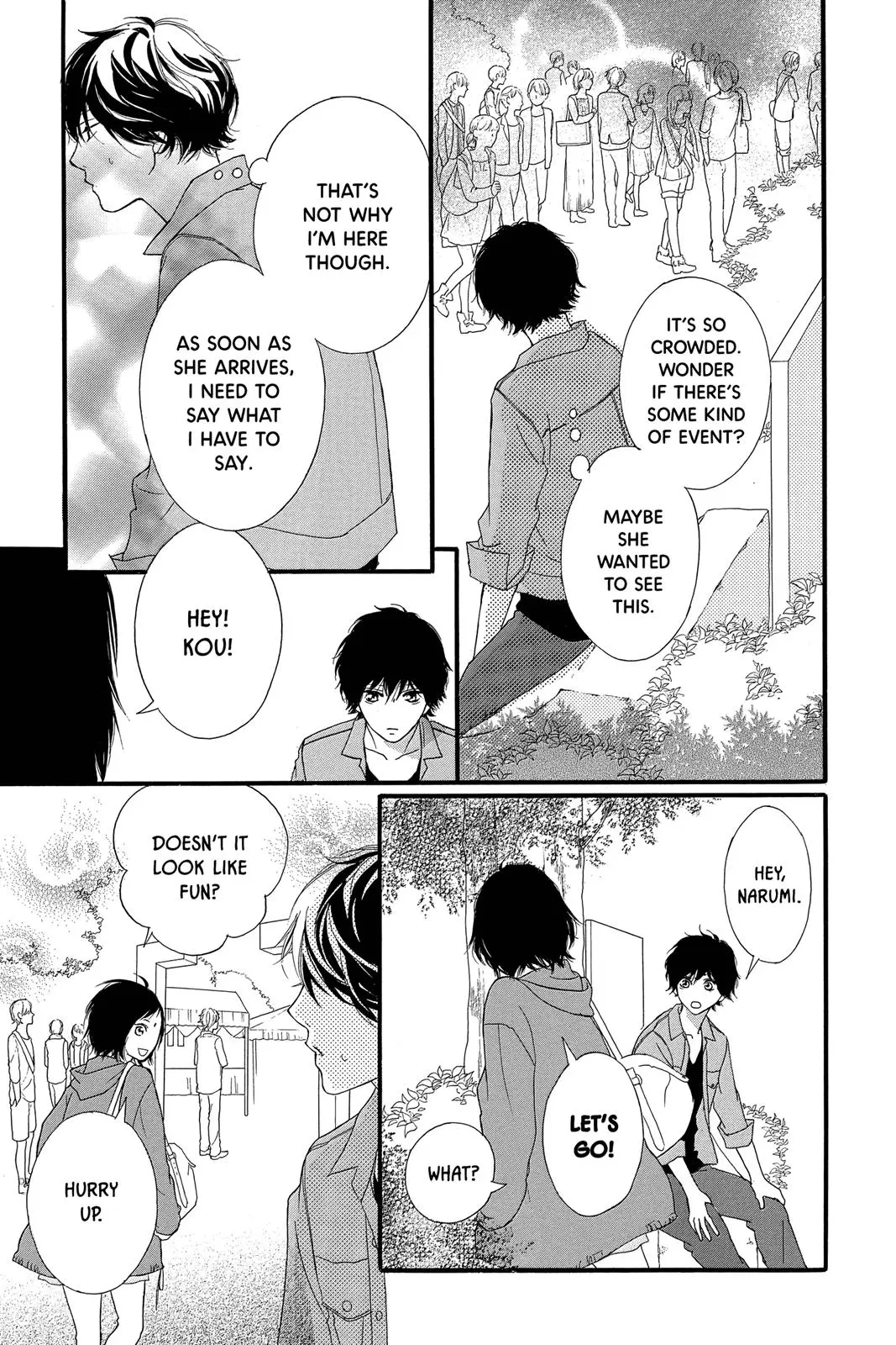 Ao Haru Ride - Chapter 31 - Page 34