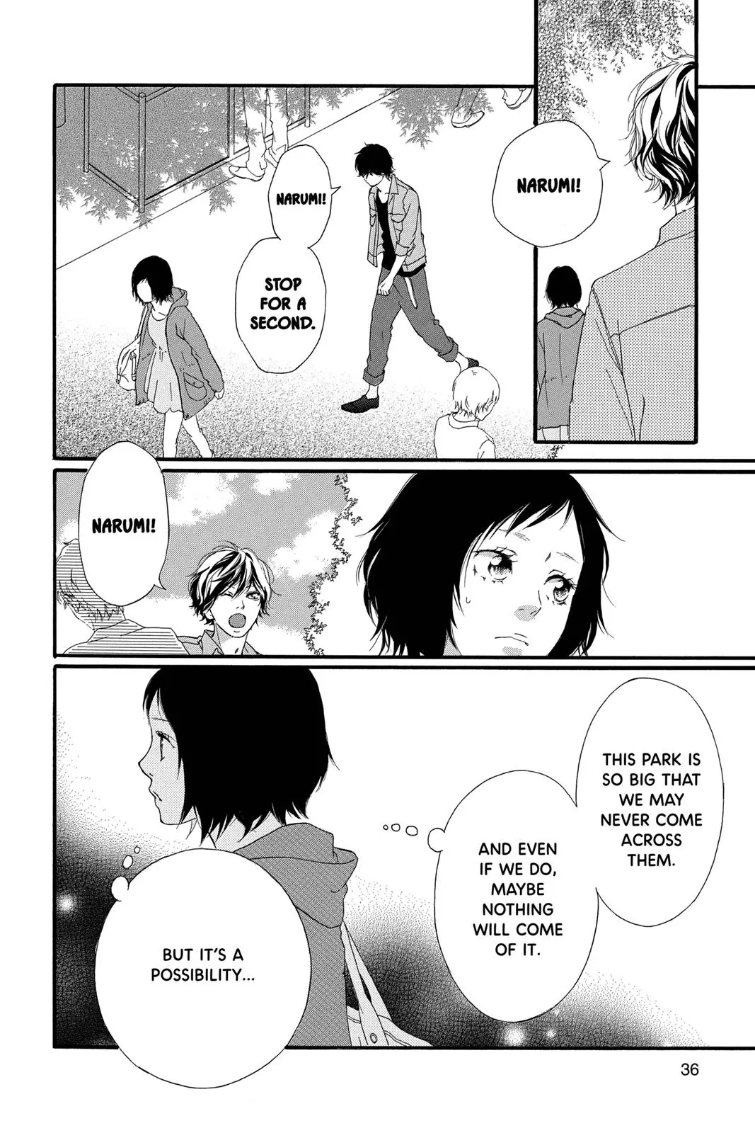 Ao Haru Ride - Chapter 31 - Page 35
