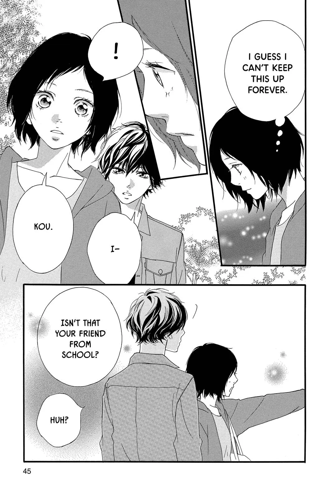 Ao Haru Ride - Chapter 31 - Page 44