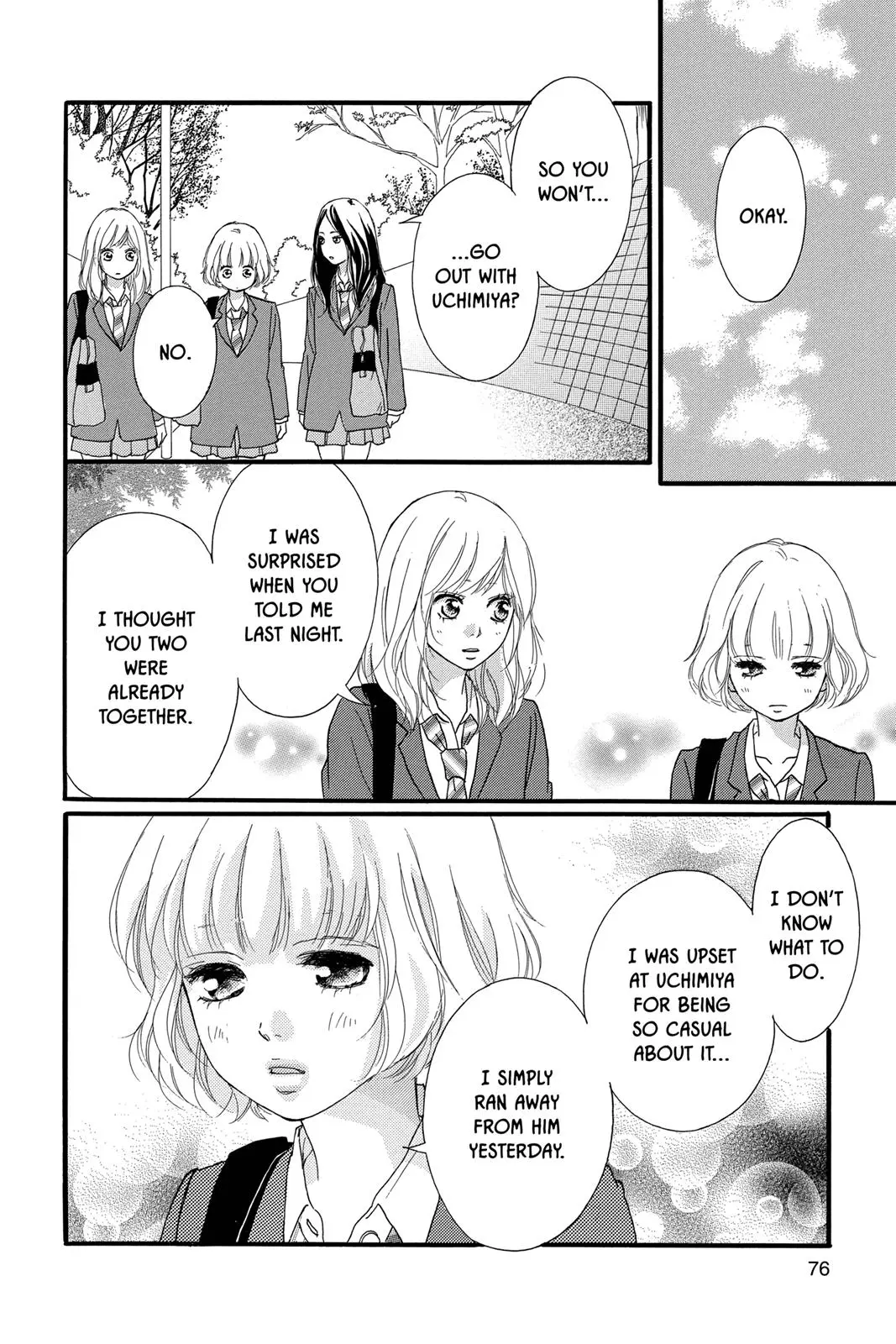 Ao Haru Ride - Chapter 32 - Page 30
