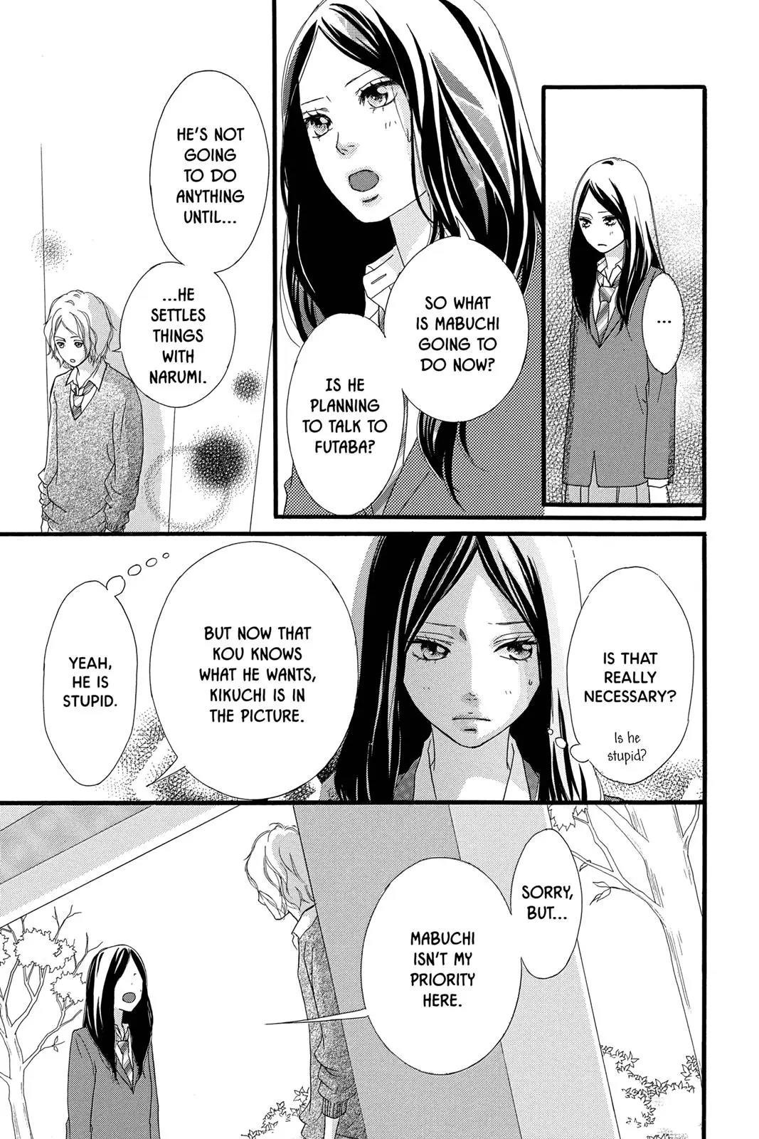 Ao Haru Ride - Chapter 33 - Page 28