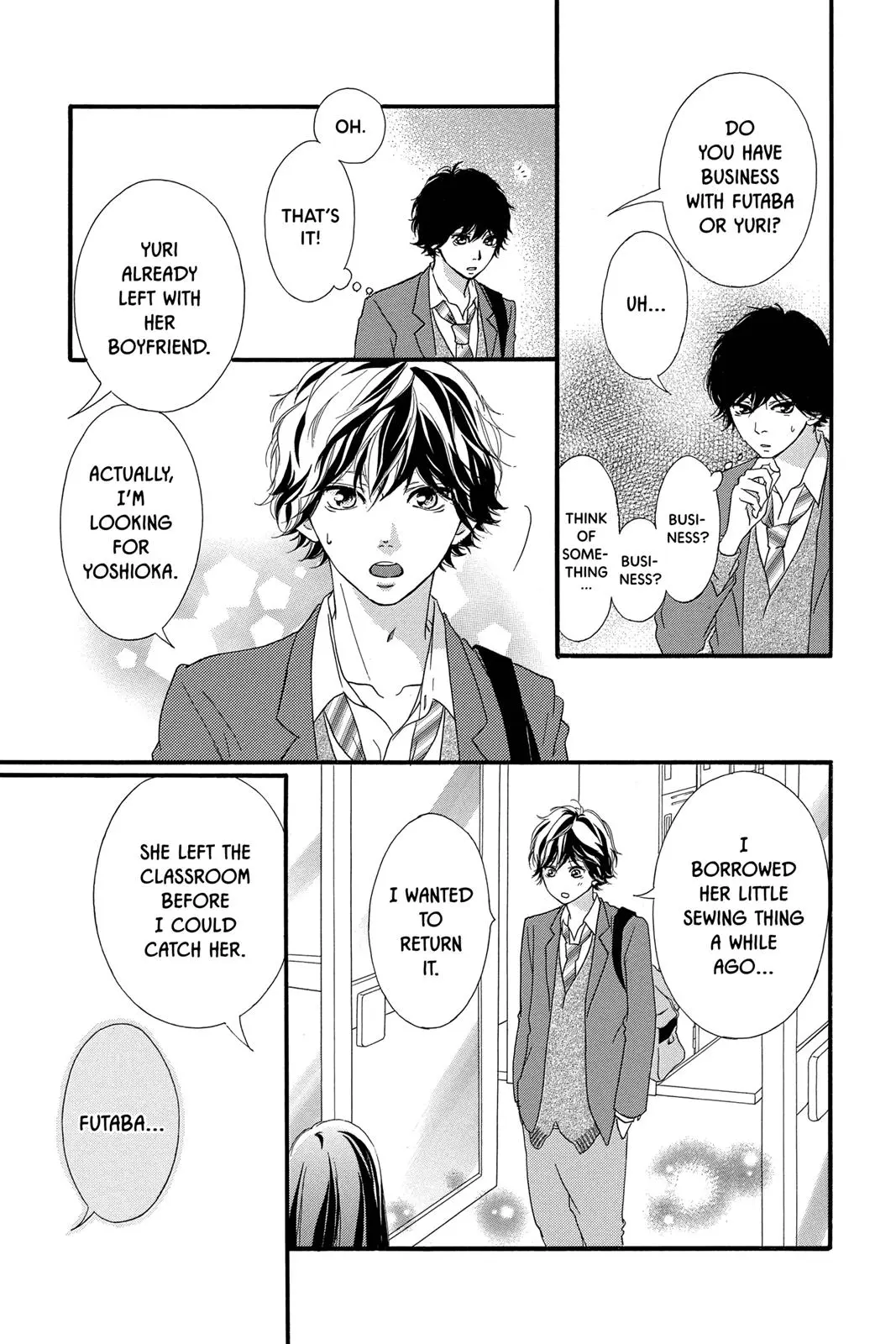 Ao Haru Ride - Chapter 34 - Page 29