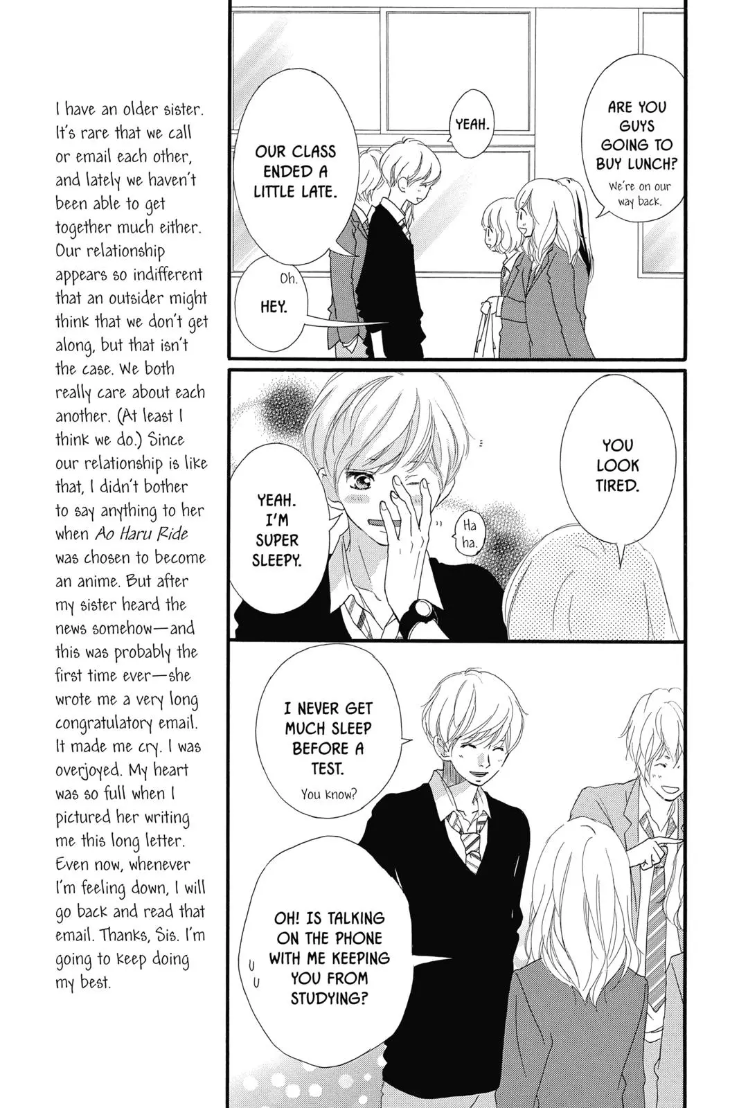 Ao Haru Ride - Chapter 35 - Page 8
